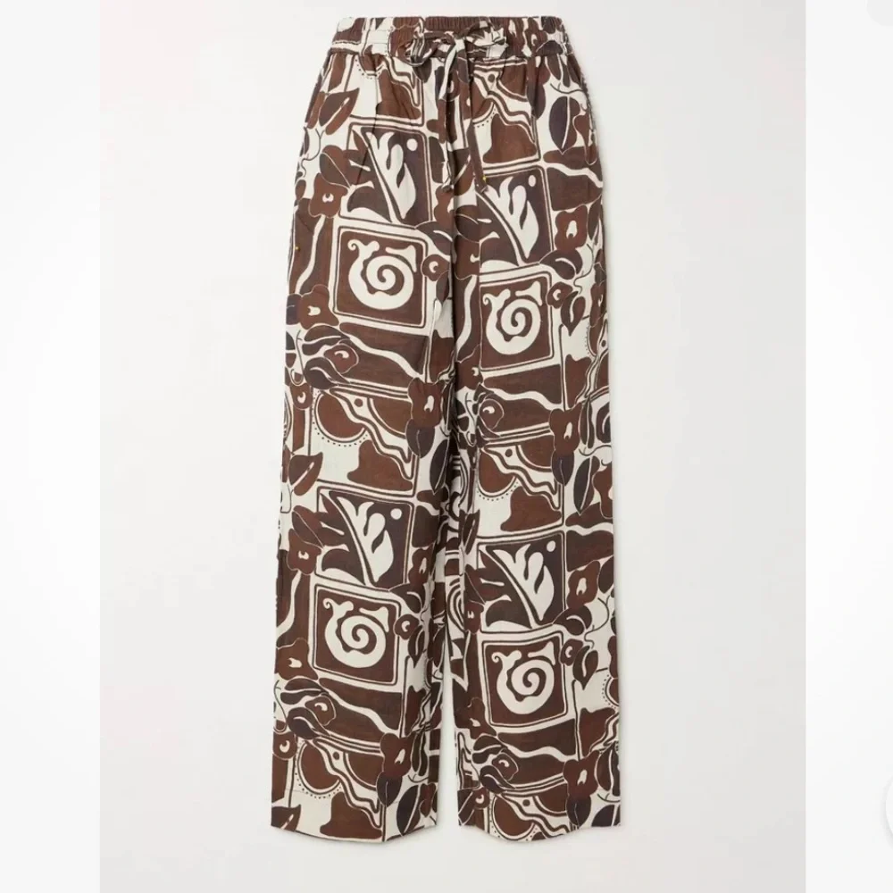 ❌SOLD OUT❌ MARA HOFFMAN Finn printed hemp shirt and straight-leg pants (SET) - Picture 7 of 16